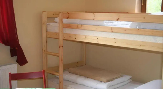 Кровать в общем номере Hostel Flores