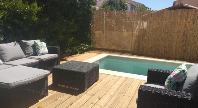 Апартаменты Les lauriers roses & sa piscine privative