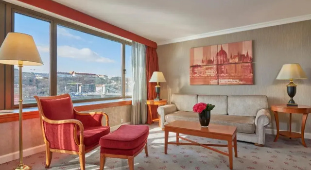 Двухместный люкс Grand Castle с видом на реку InterContinental Budapest by IHG