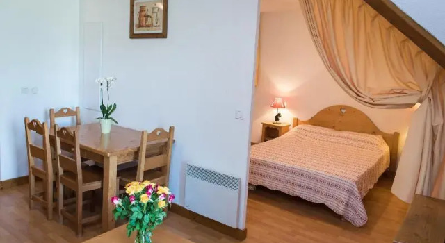 Кровать в общем номере Résidence Vacancéole - Le Birdie