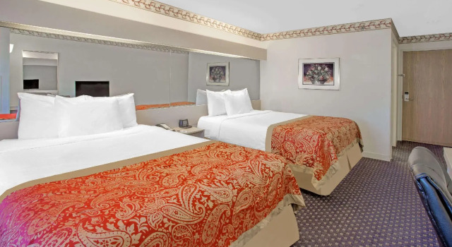 Четырёхместный номер Standard Microtel Inn by Wyndham Janesville