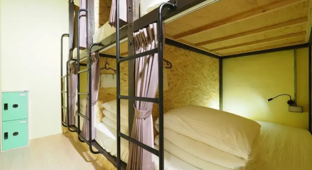 Seng i sovesal (sovesal til kvinder) 公園一鹿背包客棧 Deer Park Hostel