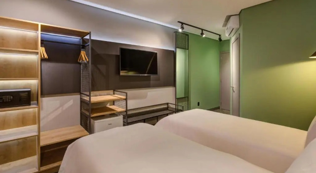 Двухместный номер Deluxe Slaviero Hotel Ponta Grossa