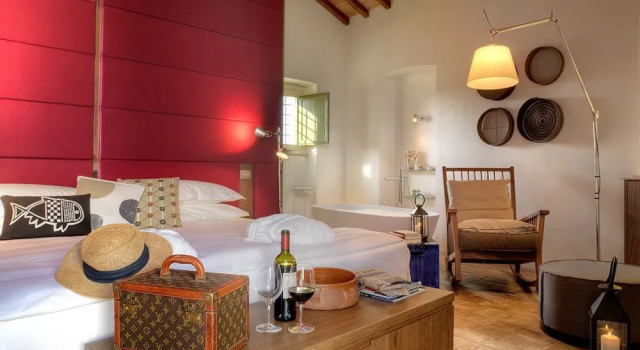 Двухместный номер Deluxe Torre Fiore Hotel Masseria