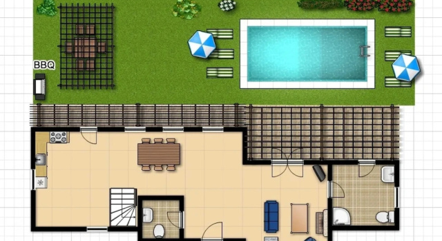 Коттедж Ekklisies Dio Large Private Pool AC WiFi