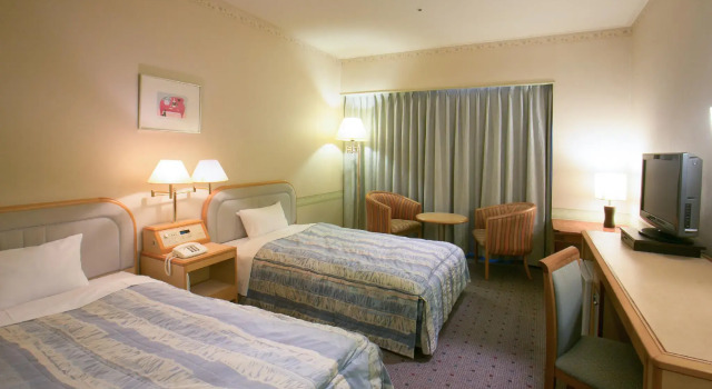 Двухместный номер Deluxe Yamagata Nanokamachi Washington Hotel