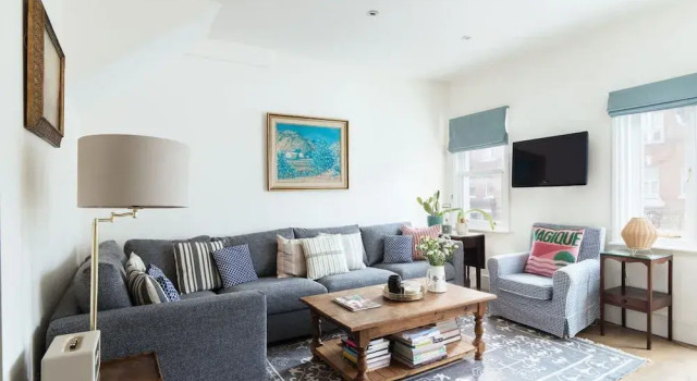 Sunny Roof Terrace Barons Court Sleeps 4-6