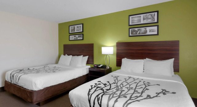 Четырёхместный номер Standard Sleep Inn & Suites Prince George near Fort Lee