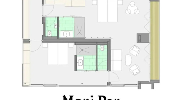 Люкс Mari Pop Hotel