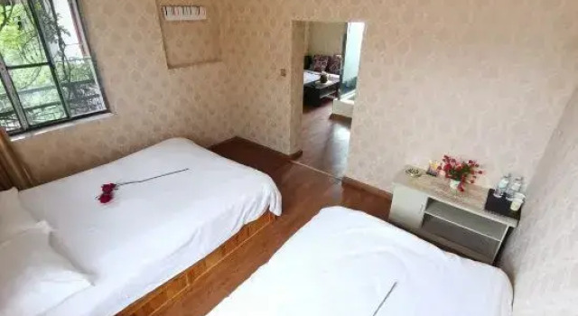 Семейный люкс c 1 комнатой Huize Shiguang Bieyuan Inn