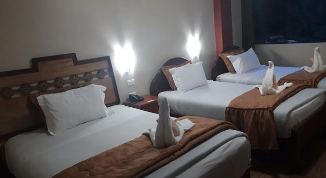 Habitación triple Estándar Hostal Vista Waynapata 123