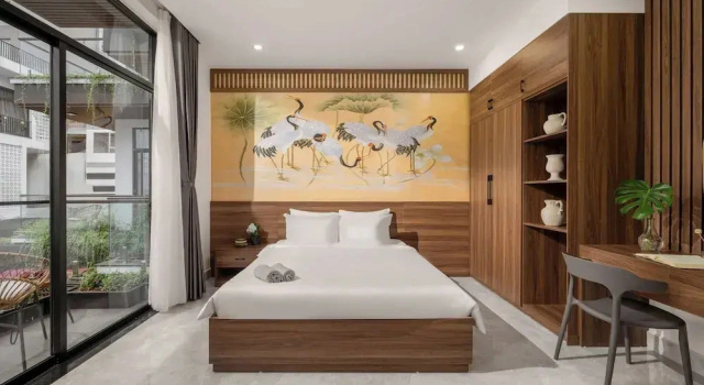 Студия Premier с красивым видом из окна CiCi Villa Apartment