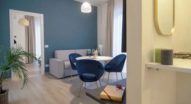 Семейные апартаменты с балконом и с частичным видом Gigi Suites&Apartments