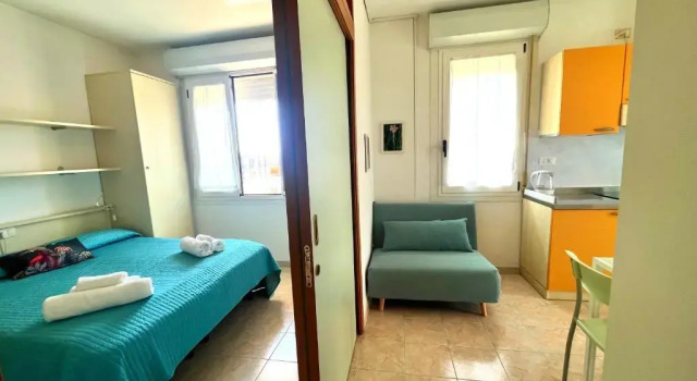 Апартаменты c 1 комнатой с видом на море Residence Frontemare