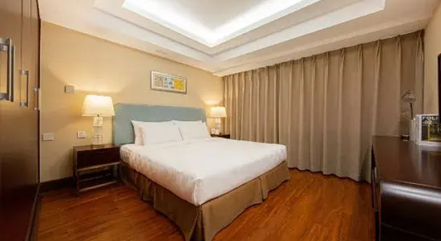 Люкс с 2 комнатами The Apartments on Finacial Street Beijing