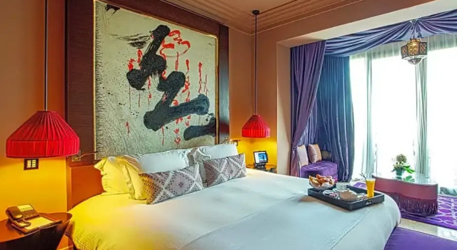 Двухместный номер Deluxe с балконом Nobu Hotel Marrakech