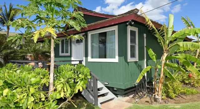 Бунгало Deluxe с видом на сад Nona Lani Cottages