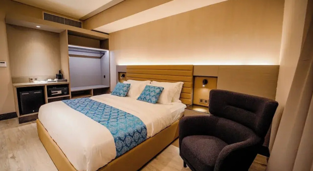 Четырёхместный номер Deluxe Bayprime Hotel