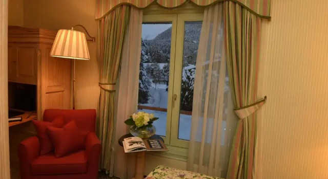 Двухместный номер Deluxe с видом на горы Grand Hôtel du Golf & Palace
