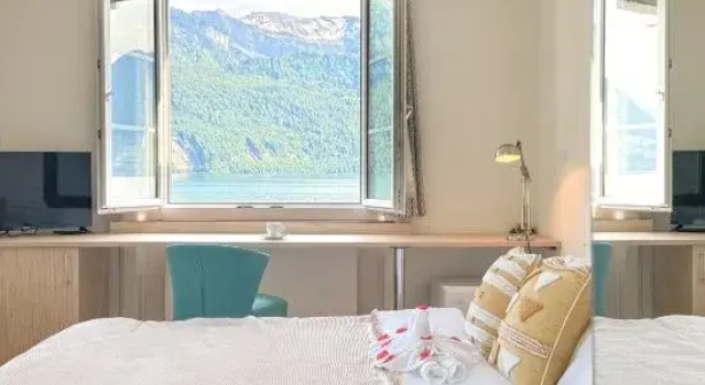 Двухместный номер Standard с видом на озеро Seehotel Schwert