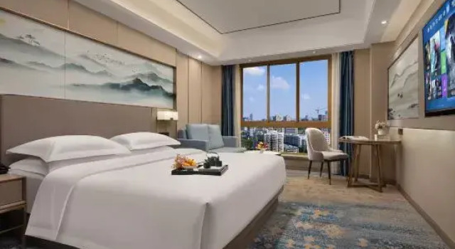 Двухместный номер Deluxe с видом на город Wenzhou Guomao Grand Hotel