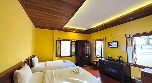 Номер Deluxe Villa Phonethip Mekong Riverside
