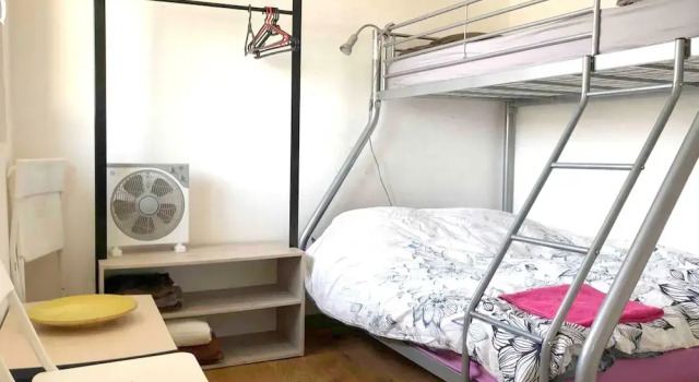 Studio in Villejuif, With Wonderful City View, Furnished Garden and Wifi - 300 km From the Beach
