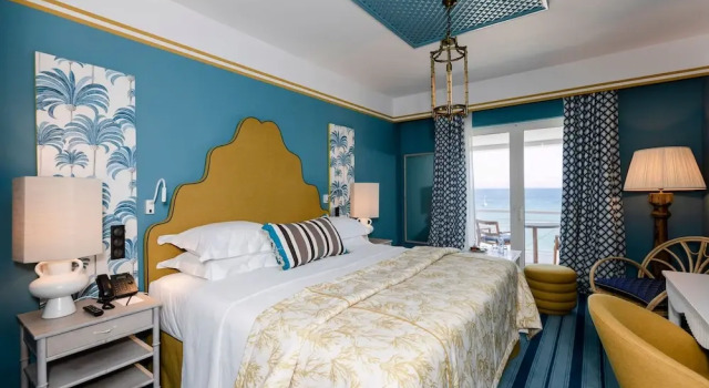 Номер Deluxe с балконом и с видом на море The Albatroz Hotel