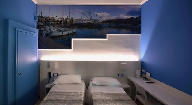 Четырёхместный номер Standard c 1 комнатой Hotel Fiume
