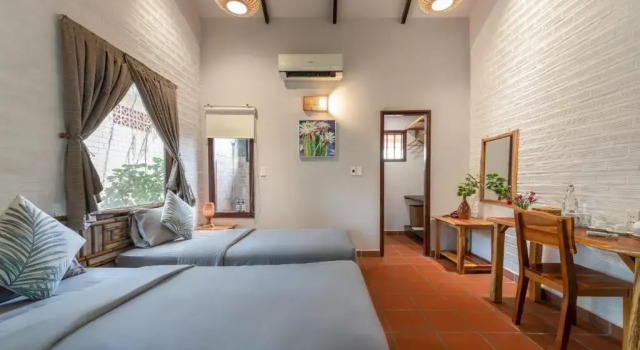 Двухместный номер Standard с видом на сад An Nhien Retreat Phu Quoc with Yoga Daily & Beach access
