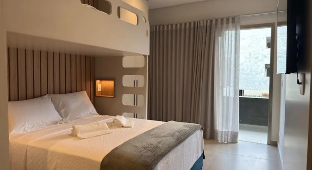 Люкс Comfort c 1 комнатой Ágape Suítes e Apartamentos