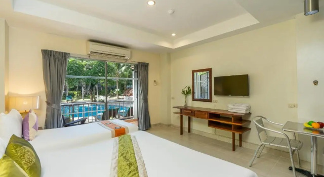Трёхместный номер Доступ к бассейну Standard Bella Villa Pattaya 3rd Road