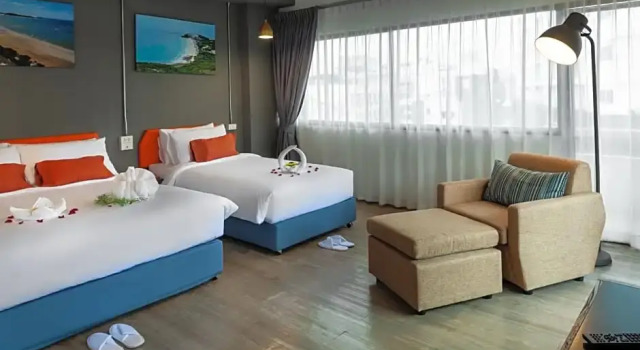 Трёхместный номер Deluxe 7 Stays Pattaya Hotel