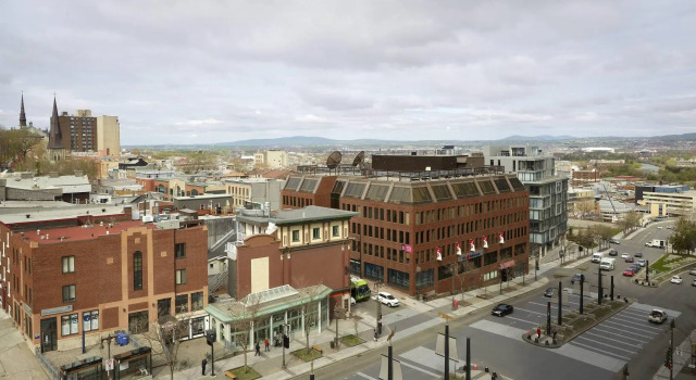 Двухместный номер Standard с видом на город Marriott Quebec City Downtown