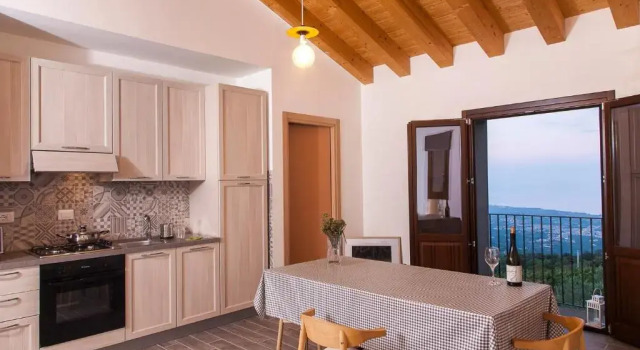 Апартаменты с видом на море EcoAgriturismo Notti Stellate Etna Mare
