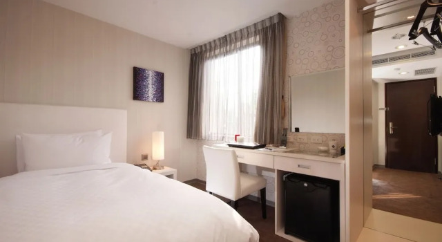 Standard Einzel Zimmer Hotel Leisure 台中輕行旅