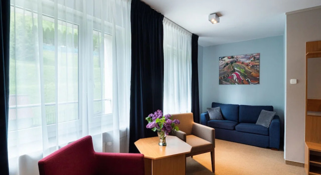 Двухместный номер Classic с видом на горы Hotel Nawigator Szczawnica