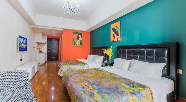 Номер Luxury Lavender Apartment Branch