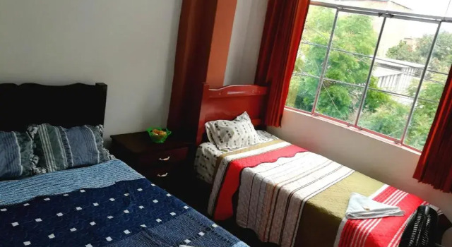Standard- tredobbelt værelse Hospedaje Central Piura