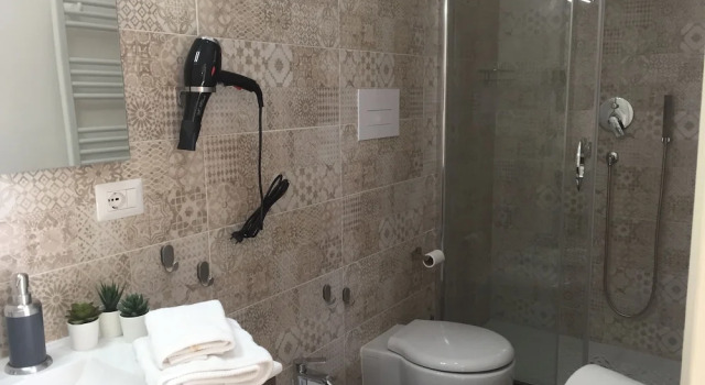 Komfort- værelse med altan med havudsigt B&B Di mare e d'azzurro