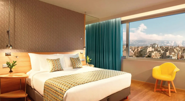 Двухместный номер Executive с видом на город Zeus Wyndham Grand Athens