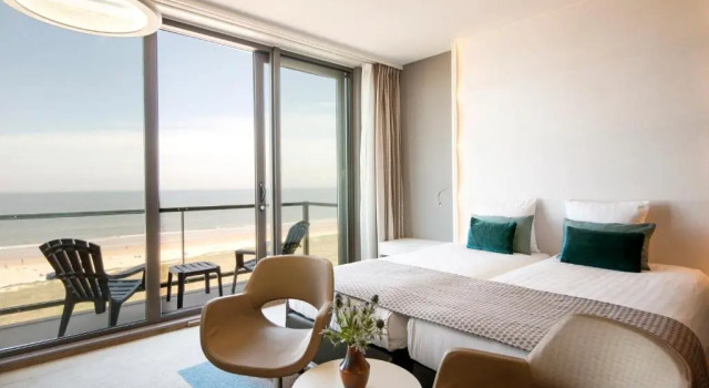 Двухместный номер Standard с видом на море Strandhotel Golfzang