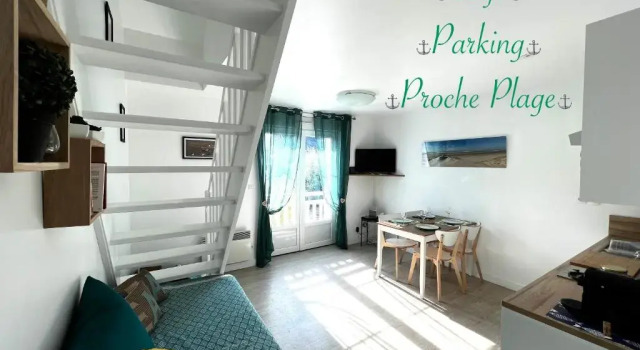 Апартаменты L’oyat des dunes•••• hypercentre, proche plage 2ch