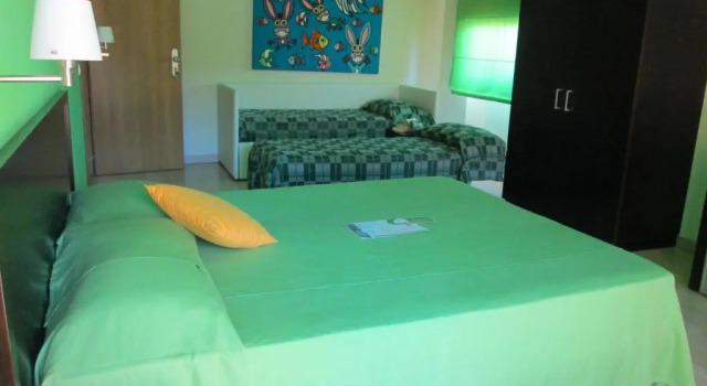 Четырёхместный номер Standard с балконом Hotel I Colori