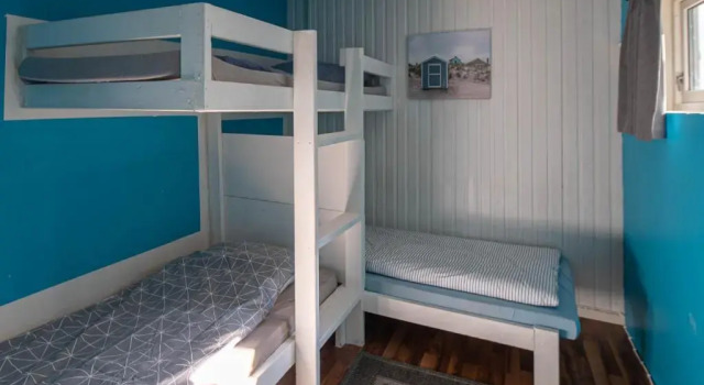 Кровать в общем номере The Tromso Hostel