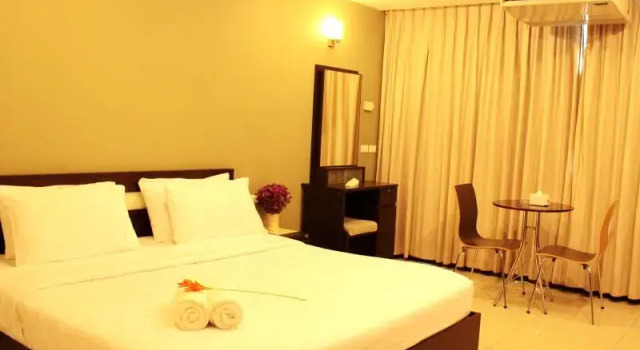 Кровать в общем номере 14 Resort