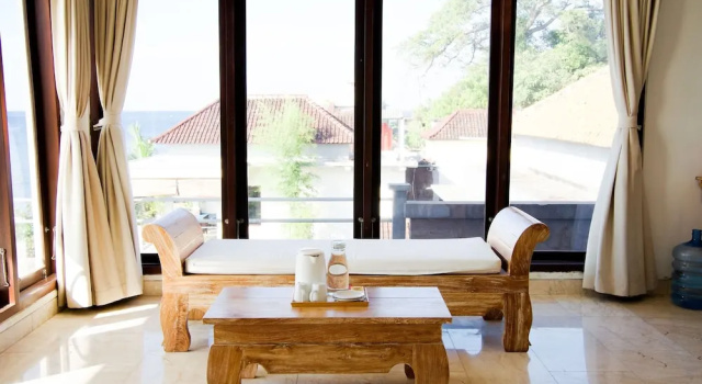 Двухместный номер Deluxe с видом на океан Alam Bali Beach Resort