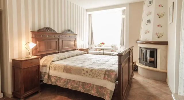 Люкс с балконом и с красивым видом из окна B&B Casa Dolce Casa