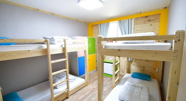 Кровать в общем номере (женский номер) Nogodan Guesthouse and Hotel
