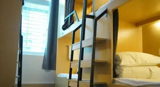 Кровать в общем номере (мужской номер) Nan'ao BALANG Youth Hostel